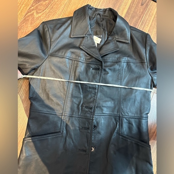 Genuine leather blazer - Picture 5 of 7